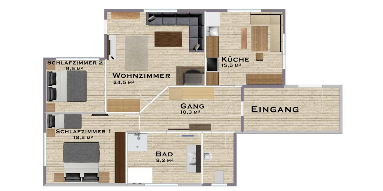 Alp Chalet Appartement Kappl  Extérieur photo
